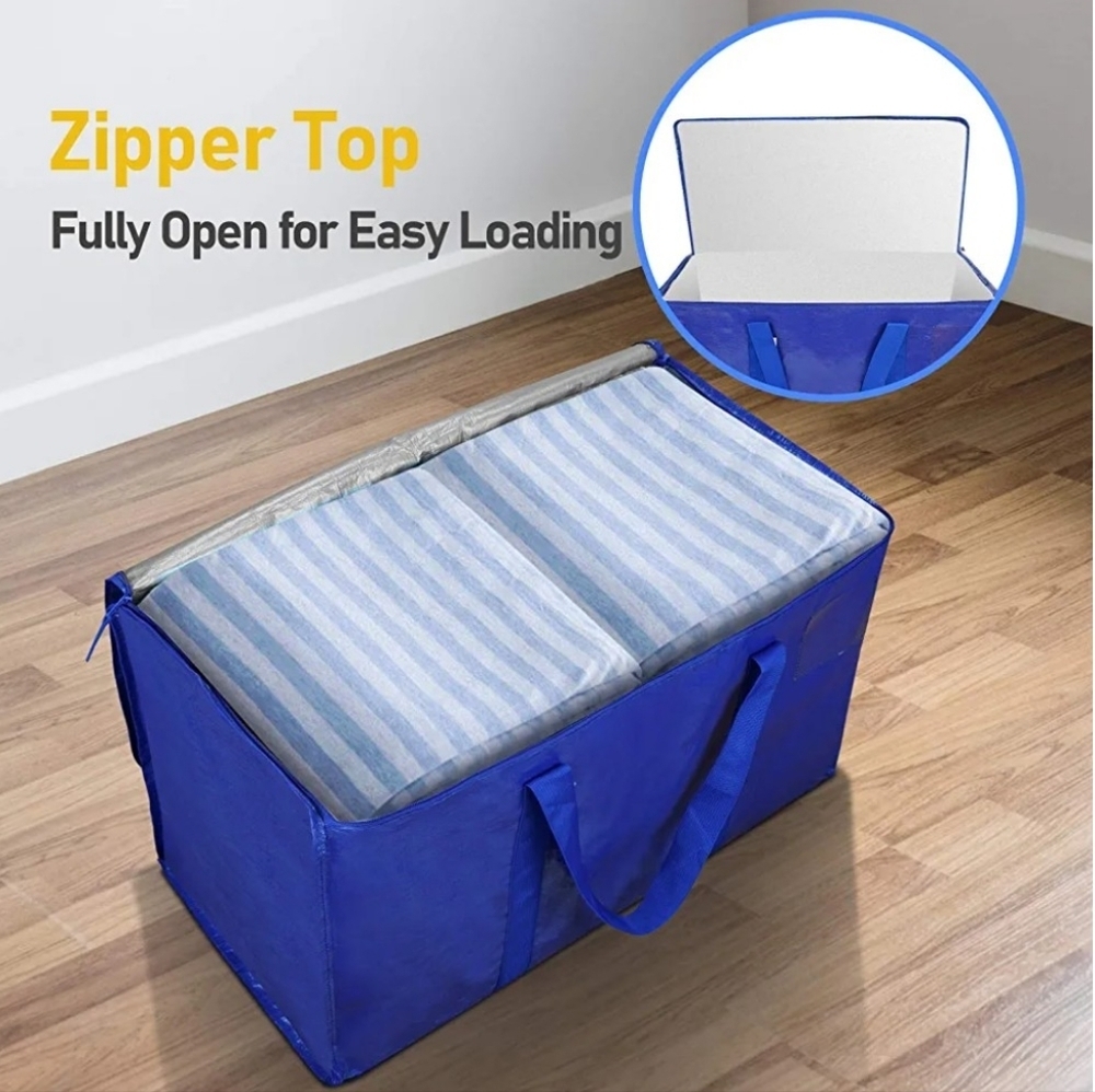 24 Gallon Heavy Duty Tool Clothes Cargo Moving Bag Storage Organization - Picture 4 of 9